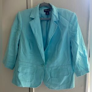 Style & CO Light Blue 14W Women’s Jacket